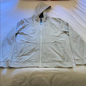 Lululemon City Sweat Zip Hoodie Light Gray
